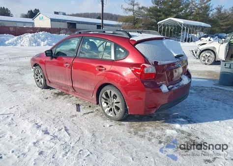 2015 Subaru Impreza 2.0I Sport Premium z USA, uszkodzony, nr VIN JF1GPAT68FG321886